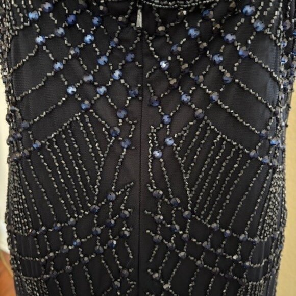 Pissaro Nights Sleeveless Beaded Gown - Picture 7 of 11